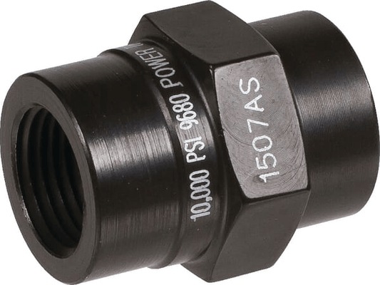 Pièces agricoles - Hydraulique - Racc. man. 3/8"NPTF x 3/8"NPTF