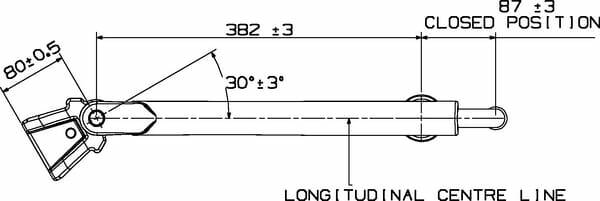 Pièces agricoles - Pièce divers - Bras télesc. D.