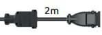 Câble adaptateur moniteur-UCS 2 m