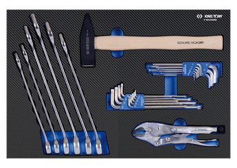 Outils - Outils divers - Module Mousse + PP 26 pièces clés, marteaux pinces