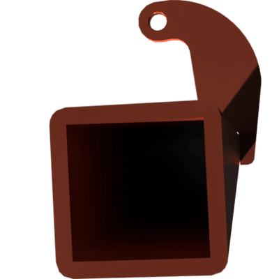 Pièces agricoles - Pièce divers - support de tuyau peint