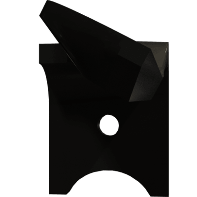 Pièces agricoles - Pièce d'usure Herse Rotative - Dent Quick-Fit gauche 15mm