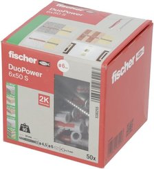 Pièces agricoles - Fasteners - Prise Duopower 6x50 S box 50 pcs