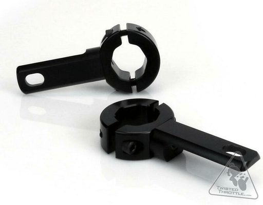 Pièces Quad & Motos - Equipement véhicule - Support éclairage DENALI cadre et crash bars 21-29mm noir