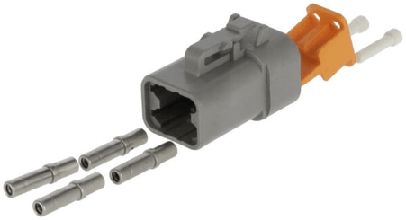 Pièces agricoles - Electricité - Ensemble de connecteurs 4p pos CP