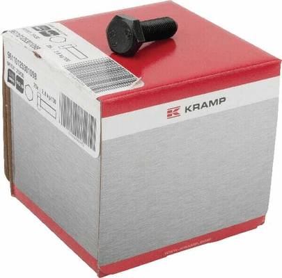 Pièces agricoles - Fasteners - Boulon hexagonal pas fin entièrement fileté 6 p M10x1,25x30 10.9noire