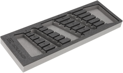 Outils - Outils divers - Insert en mousse pour jeu de clés mixtes à cliquet 12 pcs