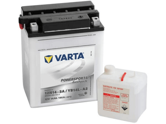 Pièces agricoles - Eclairage - Batterie 12V 14Ah 190A Sports motorisés Freshpack VARTA