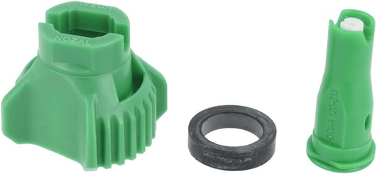 Pièces agricoles - Pièce Pulvérisateur - Jeu de buses à injection d'air (8 pièces) HDRX-A 120° 015 vert