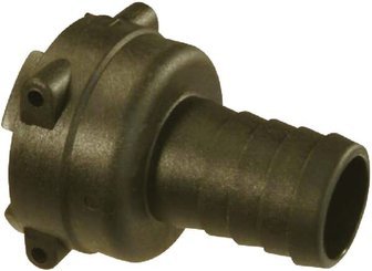 Pièces agricoles - Pièce Pulvérisateur - Raccord de tuyau droit 60 mm avec connexion femelle T7