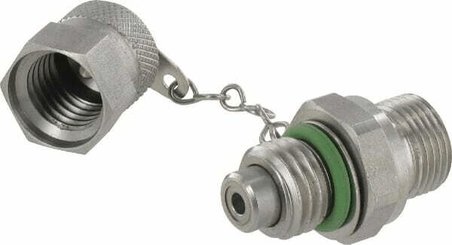 Pièces agricoles - Hydraulique - Point de mesure 3/8 RVS