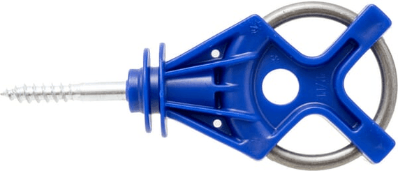 Pièces agricoles - Cloture,Jardin & Sylviculture - Isolateur de porte X³ bleu inoxydable (6x)