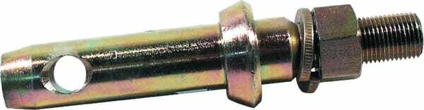 Pièces agricoles - Tracteur pièce adaptable - Axe de bras inférieur 22x137mm filetage: 5/8"x35mm Cat.1 Kramp