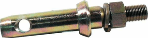 Axe de bras inférieur 22x137mm filetage: 5/8"x35mm Cat.1 Kramp