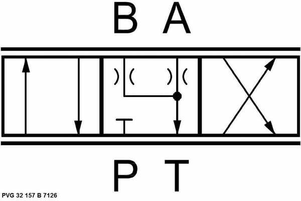 Pièces agricoles - Hydraulique - Tiroir 130 L/M 157-B-7126
