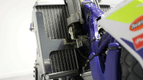 Protections de radiateurs AXP aluminium/noir Sherco