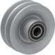 Poulie à courroie avec roulement
