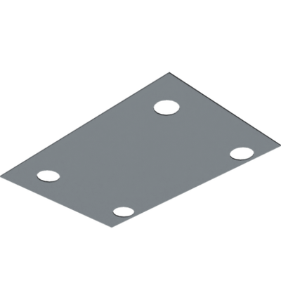 Pièces agricoles - Pièce divers - plaque de fermeture t = 0,5 mm