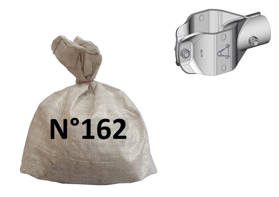 Materiels - Accessoires 0Kg-5Kg - SACHET PAIRE DE BRIDE TREFLE (BLS)