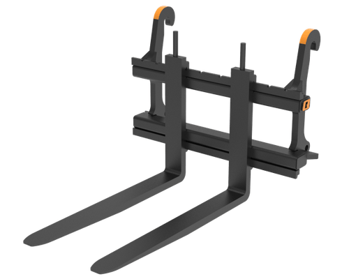 Materiels - Fourche à palette - Fourche à palette - Cadre L 1200 JCB Q-fit