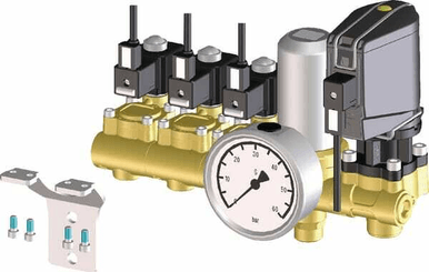 Pièces agricoles - Pièce Pulvérisateur - Vanne régul. électr. 2TB cpl.