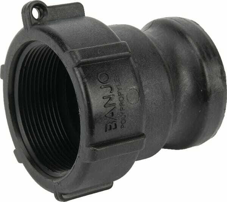 Pièces agricoles - Pièce Pulvérisateur - Camlock Type A 2" filetage femelle NPT polypropylène