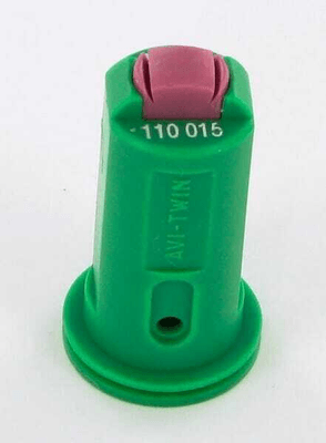 Pièces agricoles - Pièce Pulvérisateur - Buse à double injection d'air AVI TWIN 110° 15 vert céramique Albuz