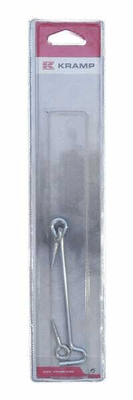 Pièces agricoles - Fasteners - Crochet de portail 140mm - Ø5mm (1)
