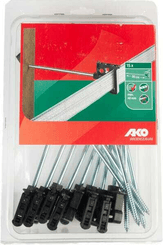 Pièces agricoles - Cloture,Jardin & Sylviculture - Isolateurs Maxi Tape (x15)