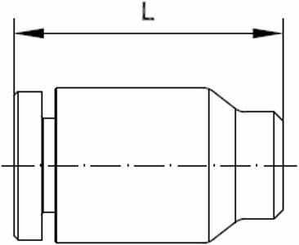 Pièces agricoles - Pièce pneumatique - Raccord vissé