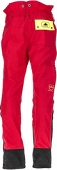 Vêtements et protections - Vêtement  - Pantalon anti-coupure, S, 48 74-82cm, rouge, SIP