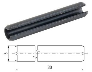 Pièces agricoles - Fasteners - Goupille d'arrêt, robuste 5x30mm ISO8752