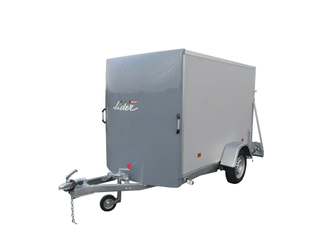 Materiels - Remorque voiture - FOURGON 230x135x157 non freiné PTAC : 750 kg Porte pont de série