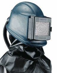 Vêtements et protections - Equipement - Casque grenaillage Comm.Bison.