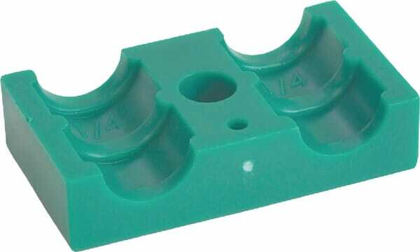 Pièces agricoles - Hydraulique - Fix. de tube double PP13/13