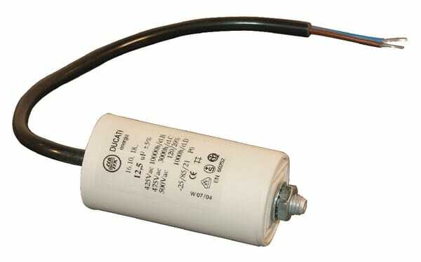 Pièces agricoles - Electricité - Condensateur 8µF avec câble