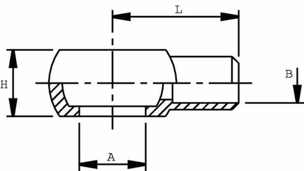 Pièces agricoles - Hydraulique - Banjo a souder M18 - 12mm