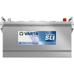 Pièces agricoles - Eclairage - Battery 12V 110Ah 850A I6 VARTA Promotive SLI