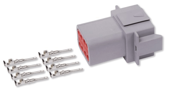 Automobile - Consommables et accessoires auto. - Kit porte-languette femelle DEUTSCH série DT 8 voies (par 1)