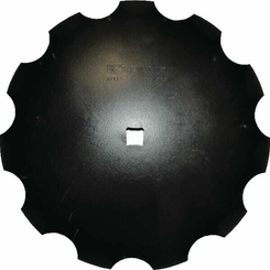 Pièces agricoles - Travail du sol - Disque de herse crénelé 560x4,5 Tr.31