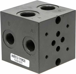 Pièces agricoles - Hydraulique - Plaque de base NG6