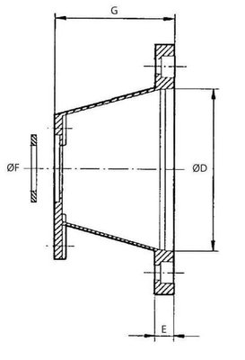 Pièces agricoles - Hydraulique - Carter de cloche 80B14-GR2