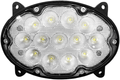 Phare de travail LED, 39 W, 3500 lm, ovale, 10/30 V, 138x93x69 mm, faisceau large, 13 LED, Kramp
