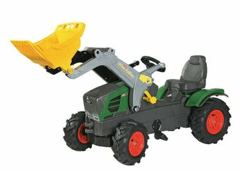 Loisirs - Jouets - Tracteur à pédales avec chargeur frontal, Fendt 211, avec roues pneumatiques, à partir de 3 ans, rollyFarmtrac de Rolly Toys