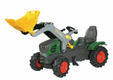 Tracteur à pédales avec chargeur frontal, Fendt 211, avec roues pneumatiques, à partir de 3 ans, rollyFarmtrac de Rolly Toys