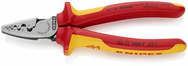 Outils - Outils divers - Pince à sertir pour les embouts