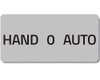 Autocollant "HAND 0 AUTO"