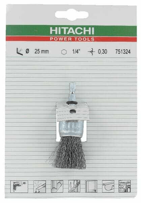 Outils - Outils divers - Brosse pinceau 25mm 1/4 6-k 0,3