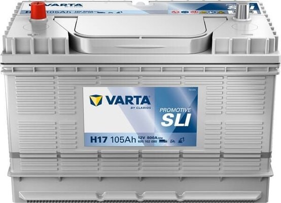 Pièces agricoles - Eclairage - Battery 12V 105Ah 800A H17 VARTA Promotive SLI