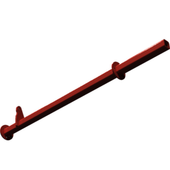 Pièces agricoles - Pièce divers - Tube de retenue avant droit 4m -peint-